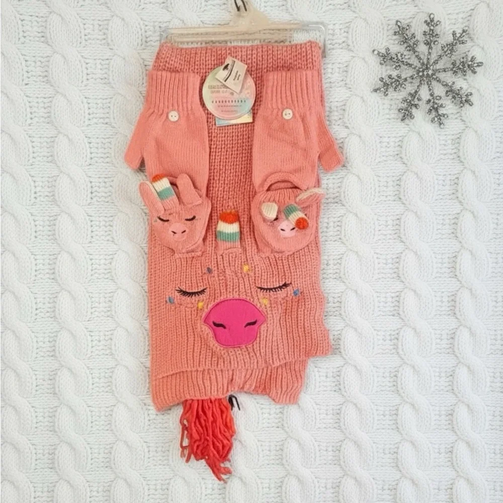 ✨ Adorable Scarf & Gloves Set — Perfect for Gifting! ✨